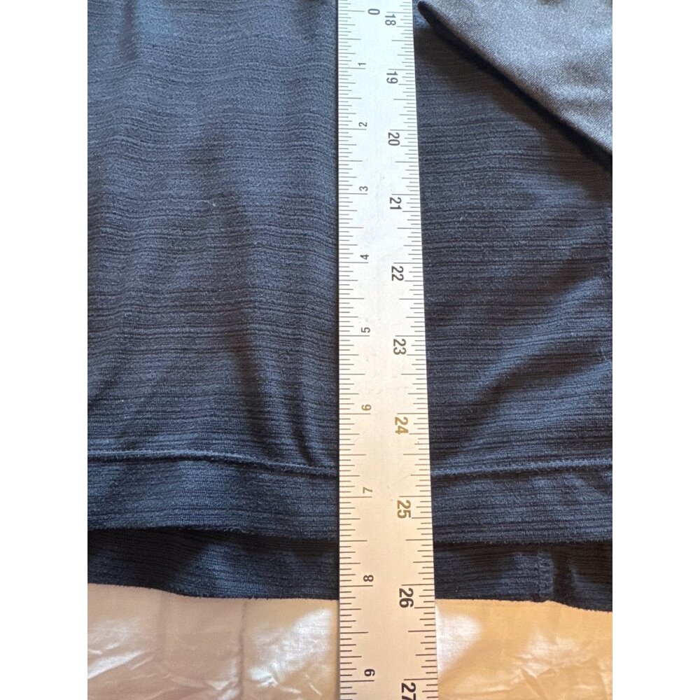 MPG Mondetta Performance Gear Womens Hoodie Size L Thumbholes Gray Black Yoga - Picture 9 of 10